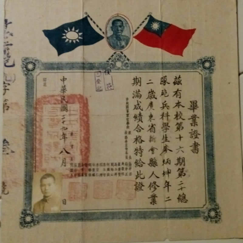 收購文獻證書